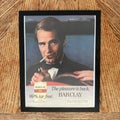 Barclay Cigarettes The Pleasure Is Back 99 Tar Free Framed Vintage Magazine Ad
