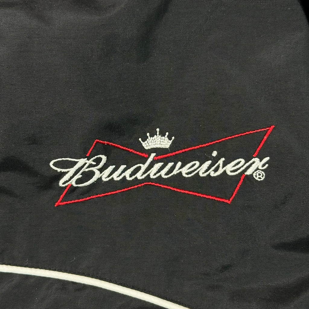 Chase Authentics Dale Jr 8 Budweiser NASCAR Racing Jacket Black Mens XL