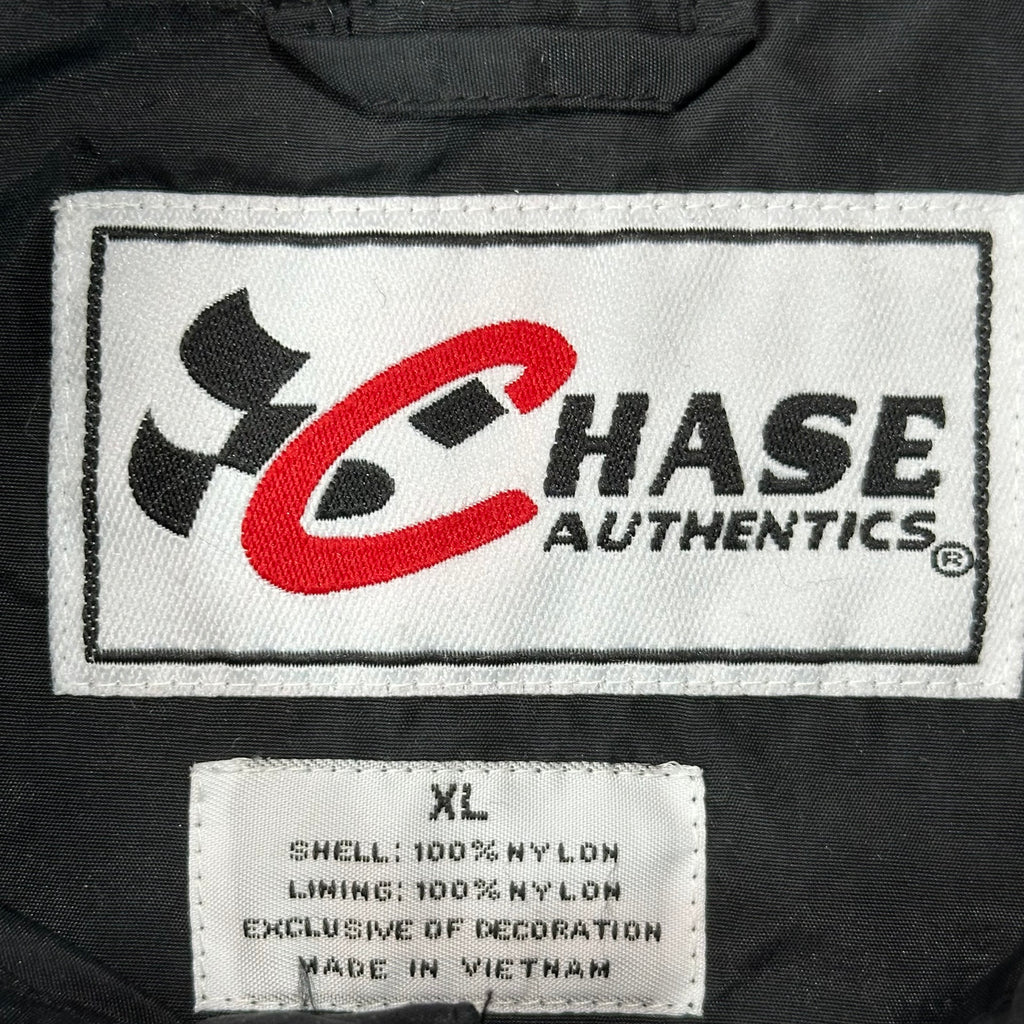 Chase Authentics Dale Jr 8 Budweiser NASCAR Racing Jacket Black Mens XL