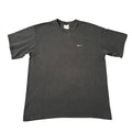 Nike black blank tee front