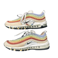 Nike Air Max 97 Be True 2023 Ruffle Rainbow Sneakers Sail Mens 8