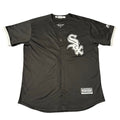White Sox Moncada black jersey front