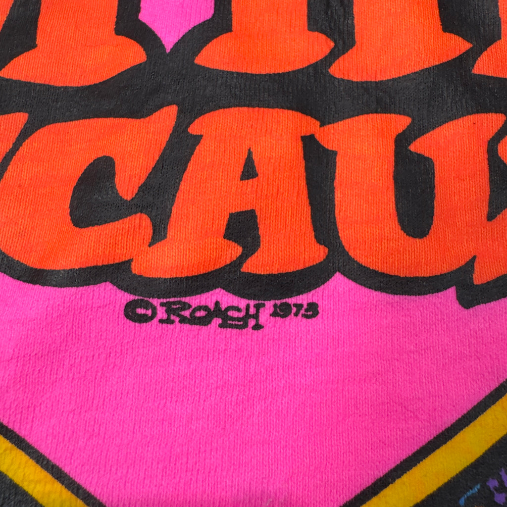 Vintage 70s I'm His Because He Deserves The Finest Roach Ringer Tee Sears Mens M