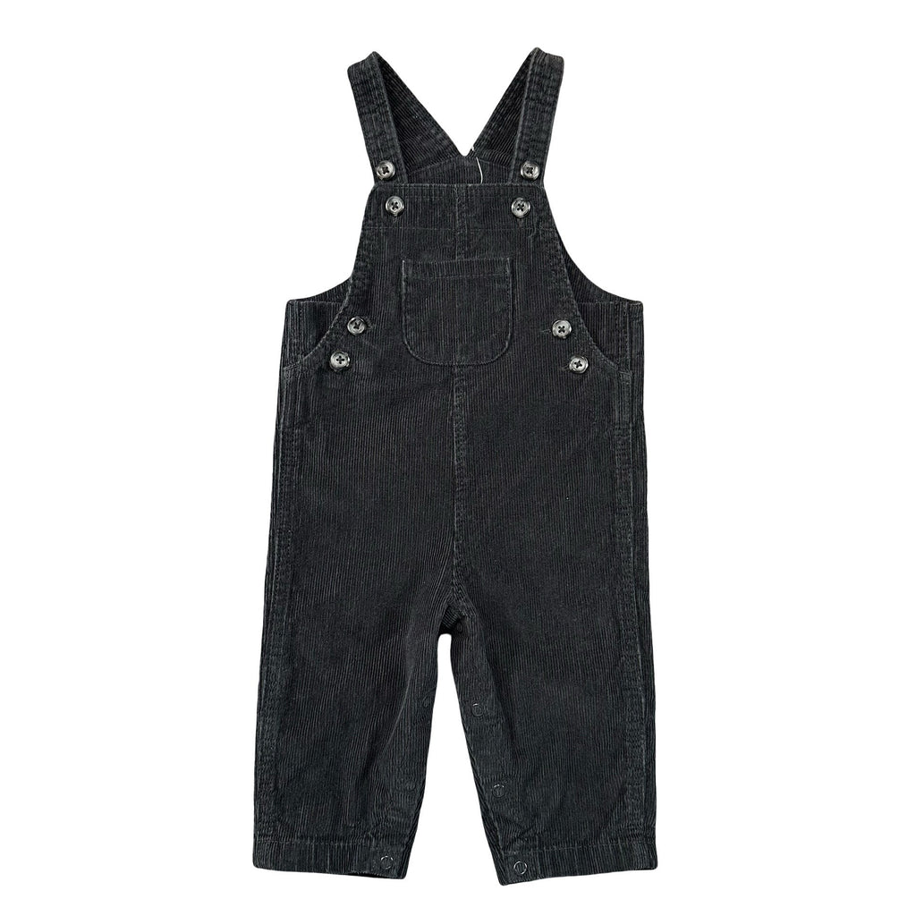 Carter's Black Corduroy Baby Overalls 9M Just One You - photo 1