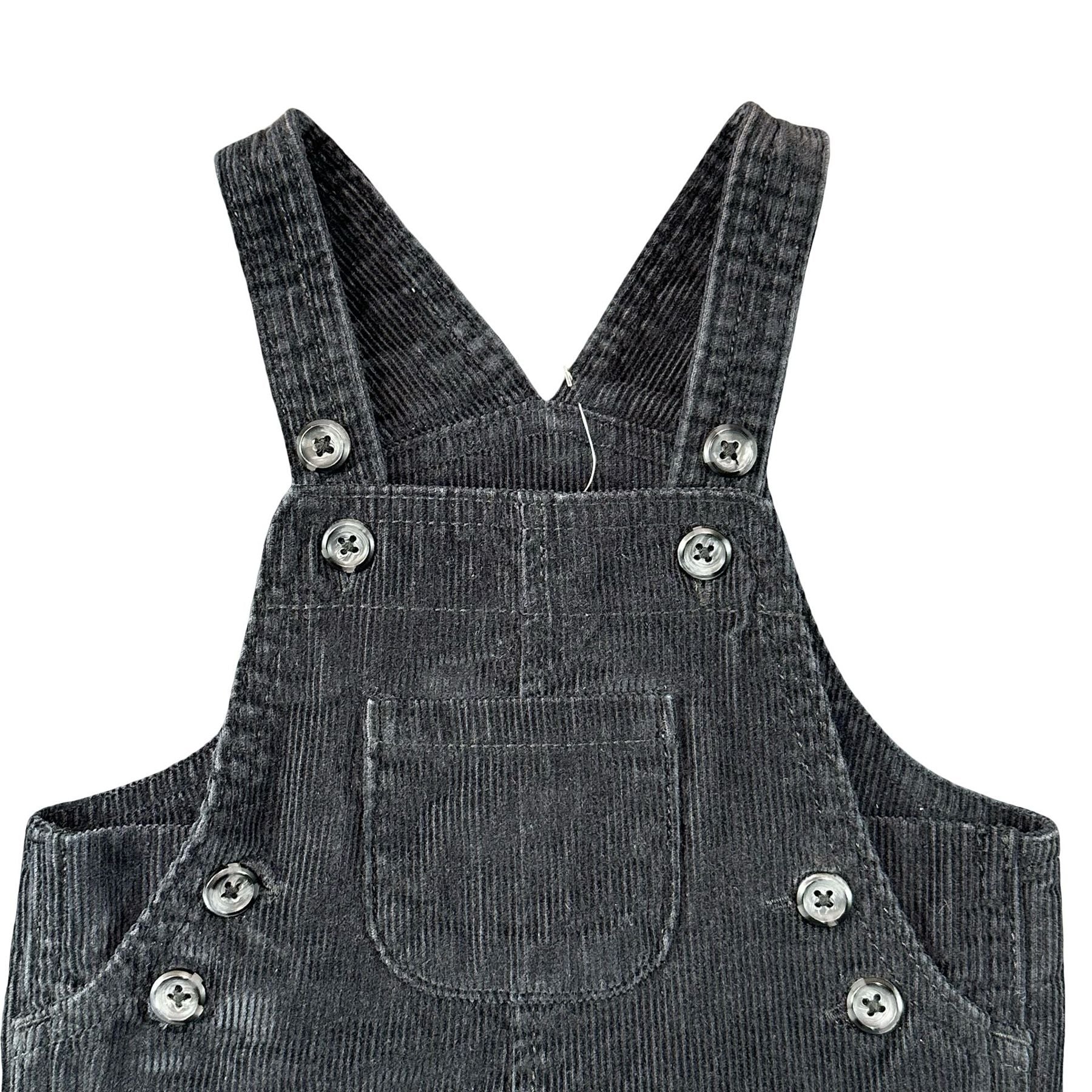 Carter's Black Corduroy Baby Overalls 9M Just One You - photo 3