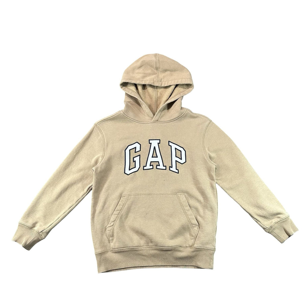 Gap Kids Tan Arch Logo Pullover Hoodie Kids Size M - photo 1