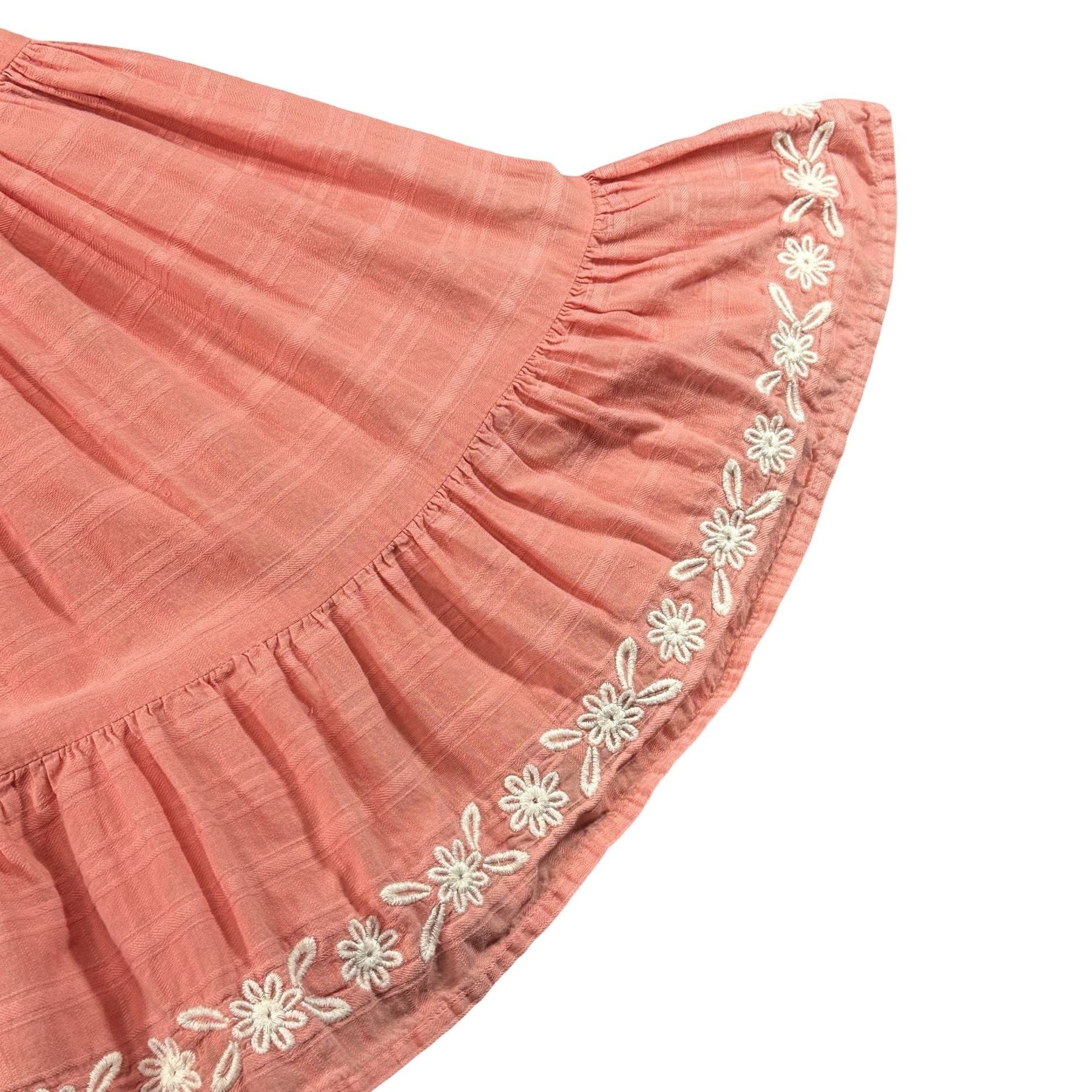 Max Studio Kids Coral Embroidered Tiered Sundress 3T - photo 3