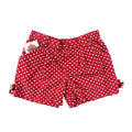 Gymboree Red Polka Dot Bow Trim Shorts Girls Size 7 - photo 1