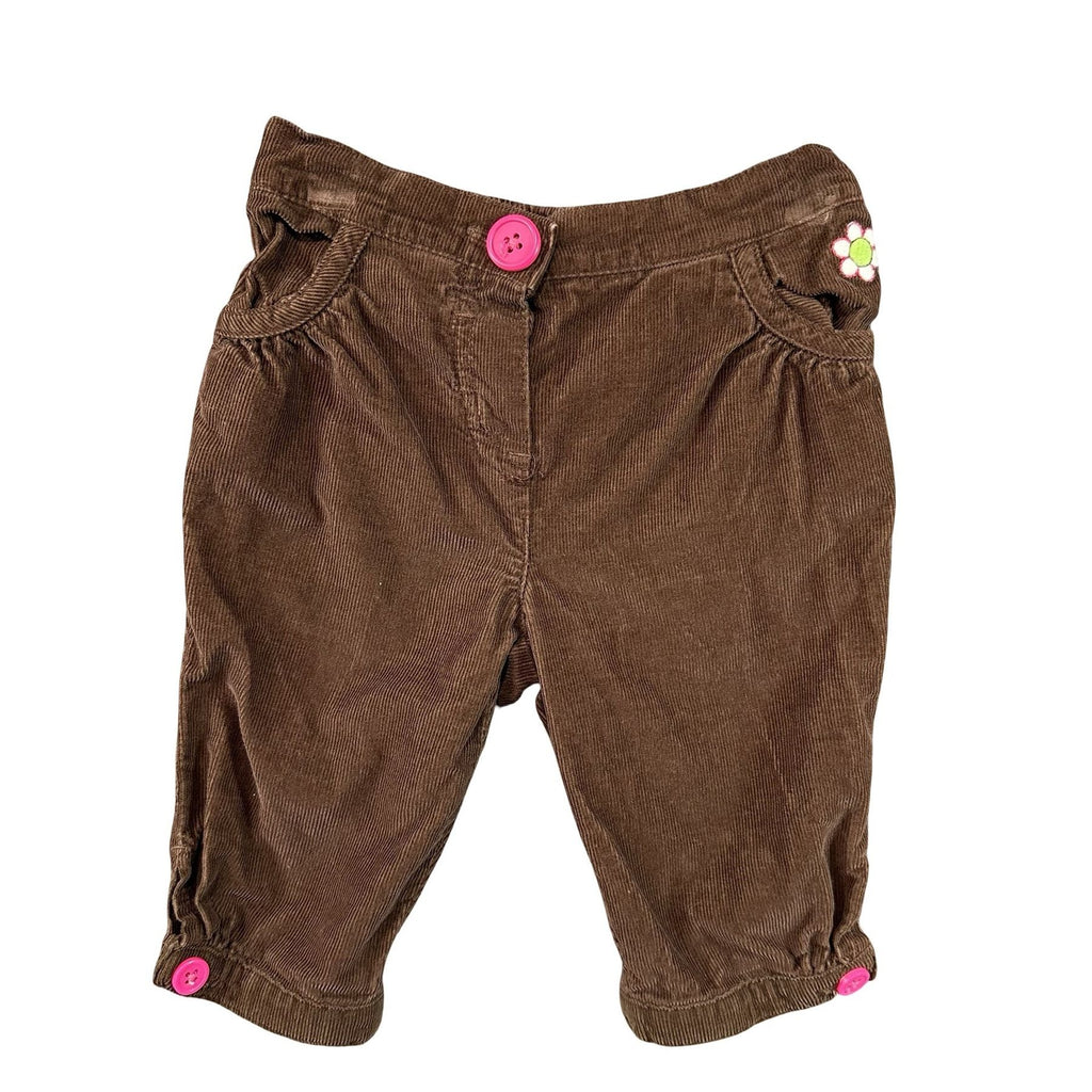 Carter's Brown Corduroy Baby Pants 3M - photo 1