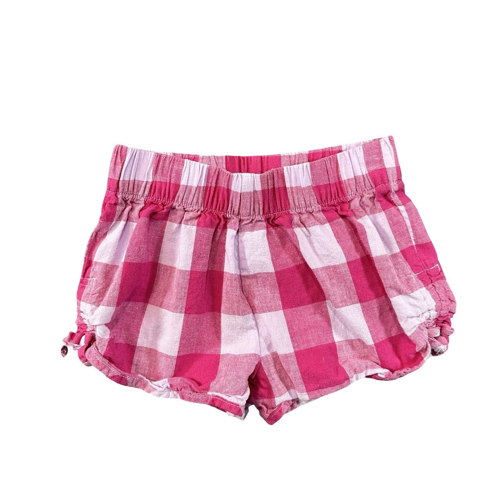 Carter's Pink Gingham Bubble Shorts 3T - photo 1