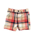 Cherokee Coral Plaid Shorts Baby 6M - photo 1
