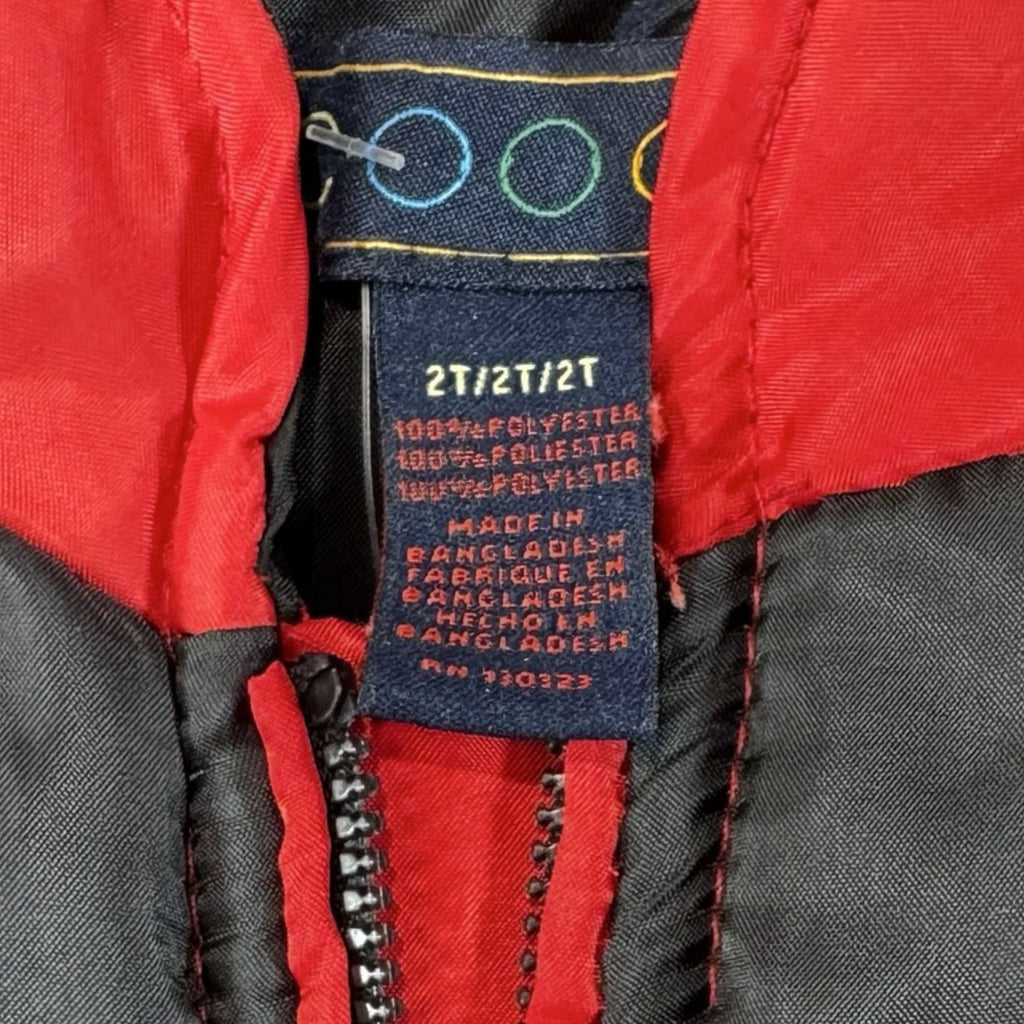 COOGI Red Black Puffer Vest 2T - size tag 2T