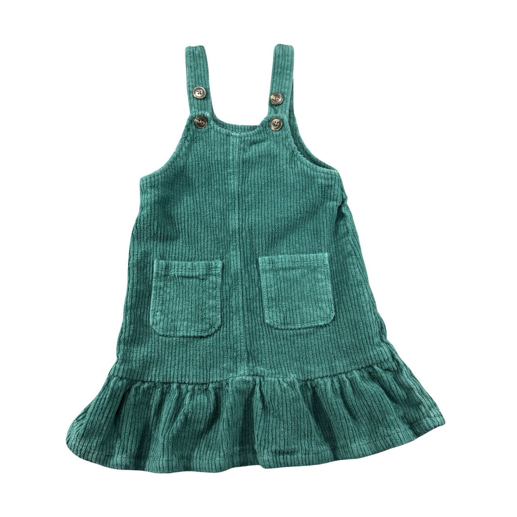 Okie Dokie Teal Corduroy Jumper 4T - photo 1