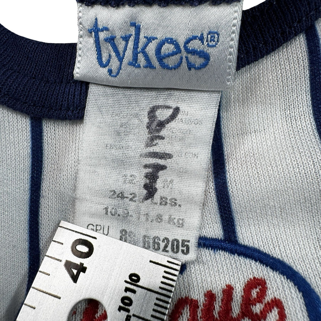 Vintage Tykes Baseball Romper 24M - Tykes size tag 24-28 lbs
