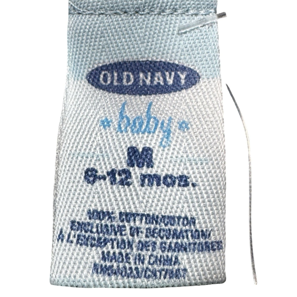 Old Navy Baby Denim Overalls 6-12M - Old Navy Baby size tag M 6-12 mos