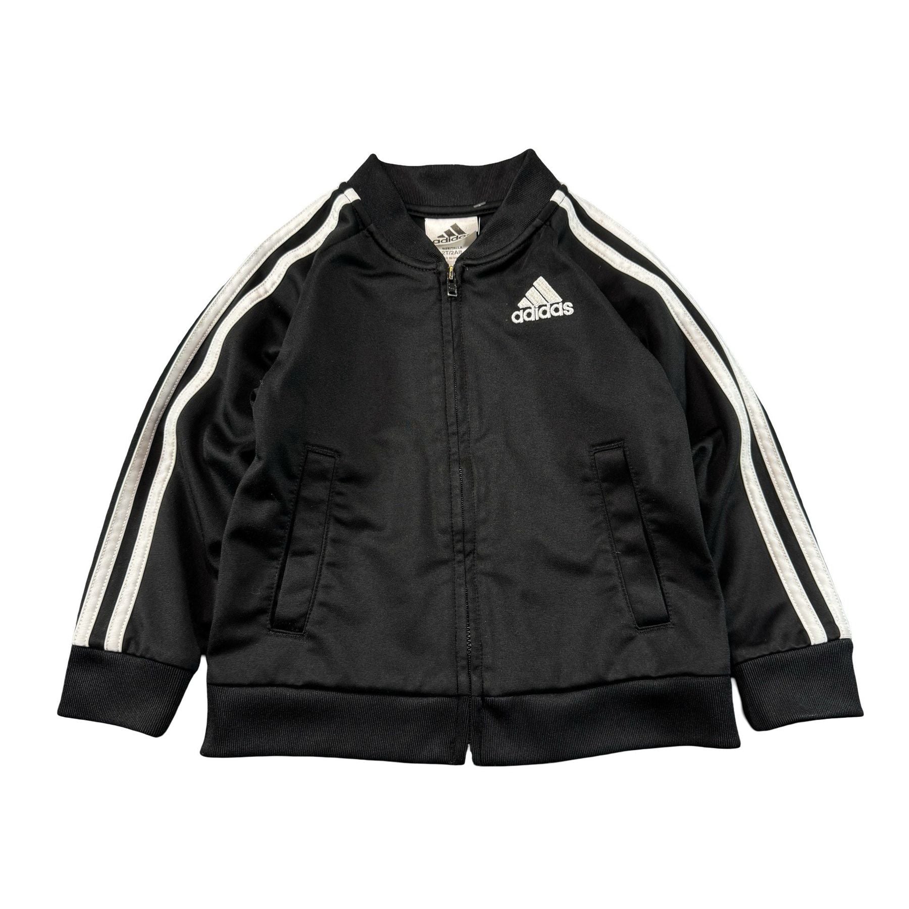 adidas Black Track Jacket Toddler 2T - photo 1