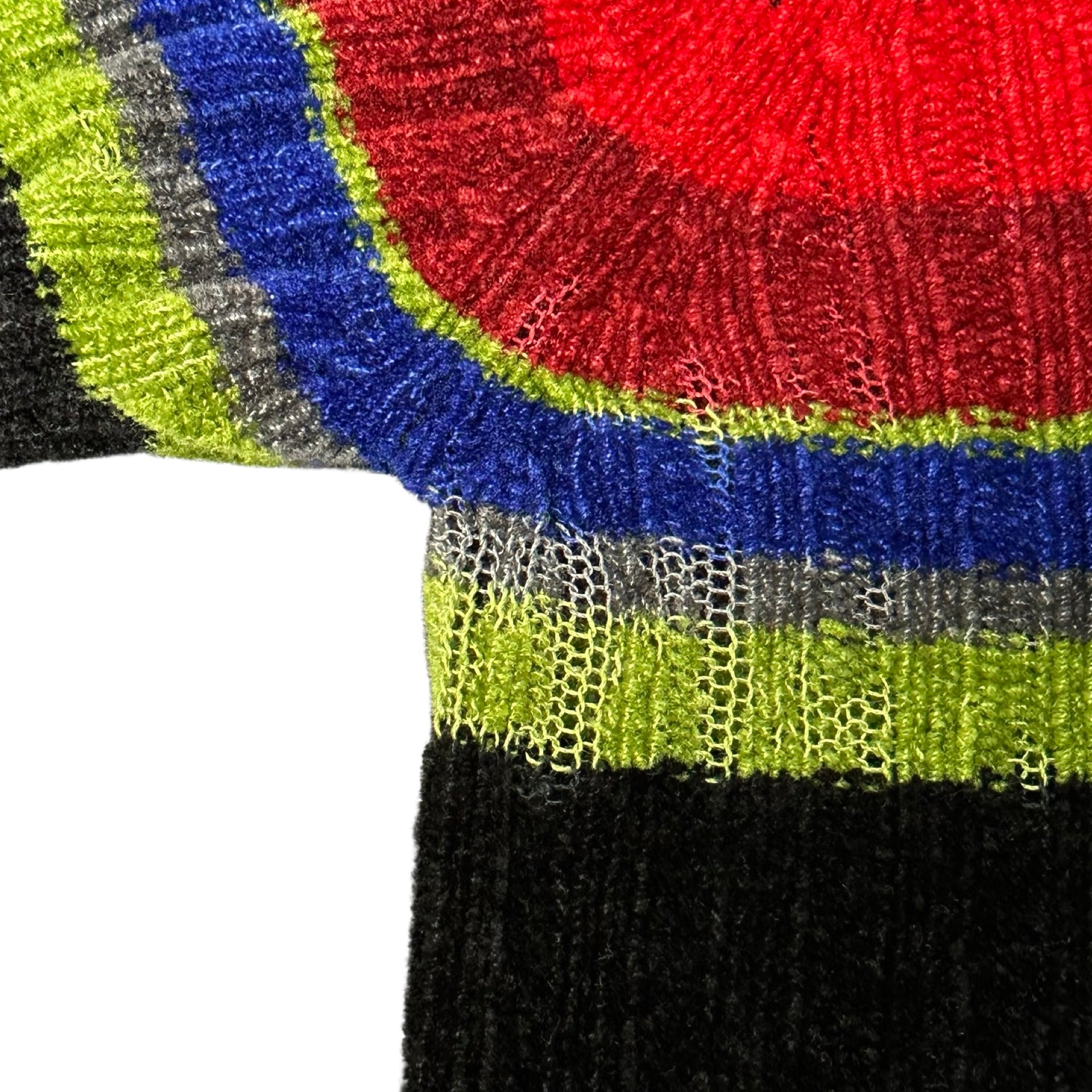 Hem knit detail