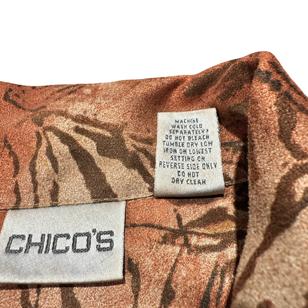 Chico's care instructions tag