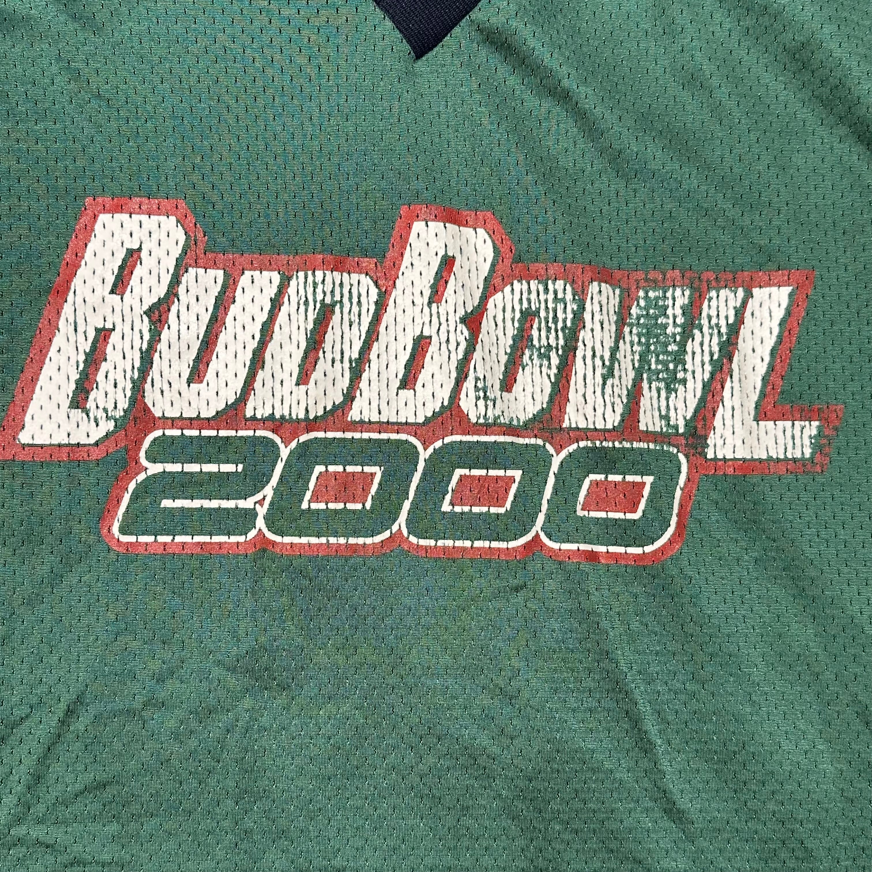 Bud Bowl 2000 front print detail