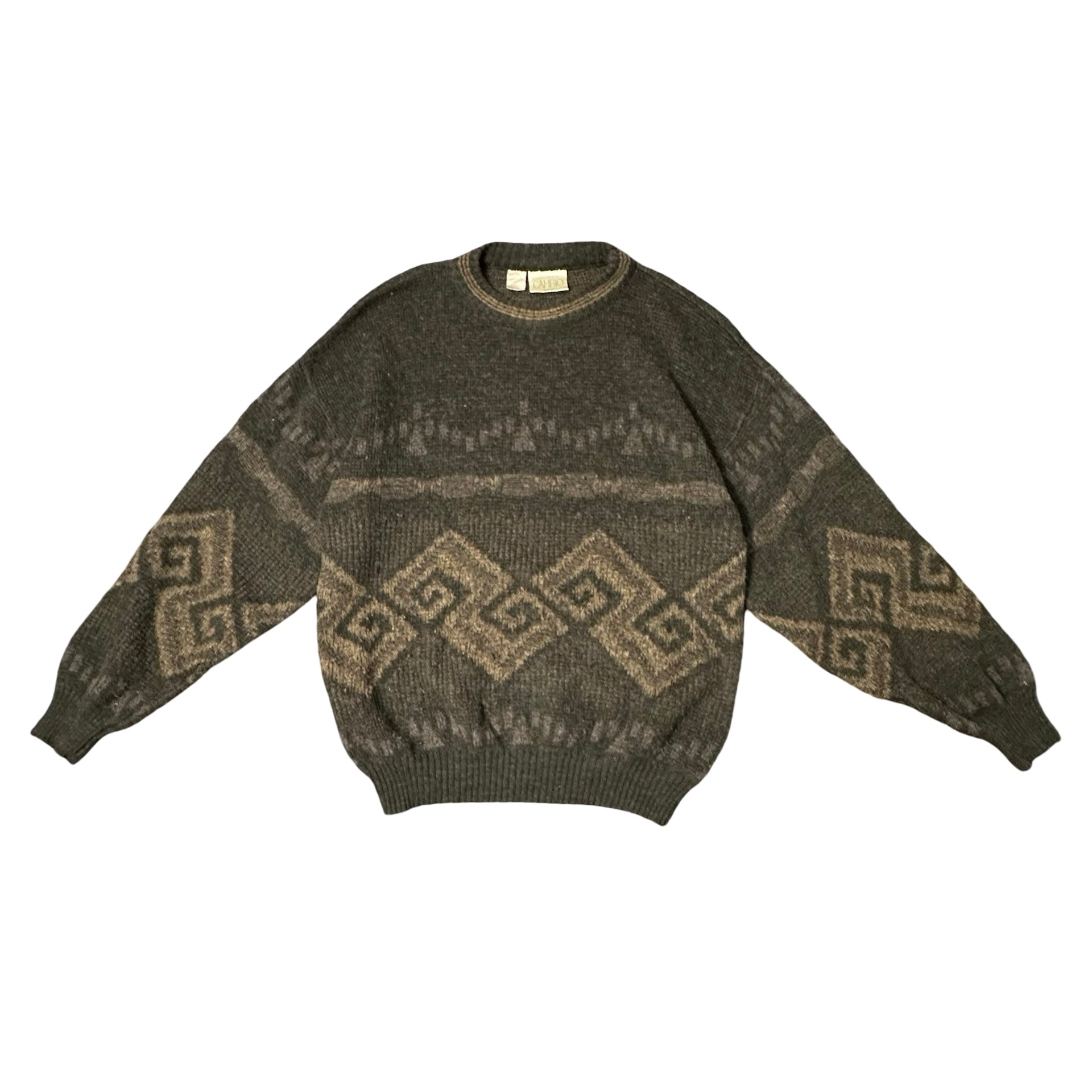 Cambio Italia patterned knit sweater front