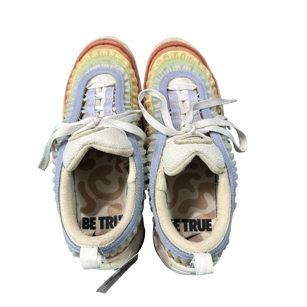 Nike Air Max 97 Be True 2023 Ruffle Rainbow Sneakers Sail Mens 8