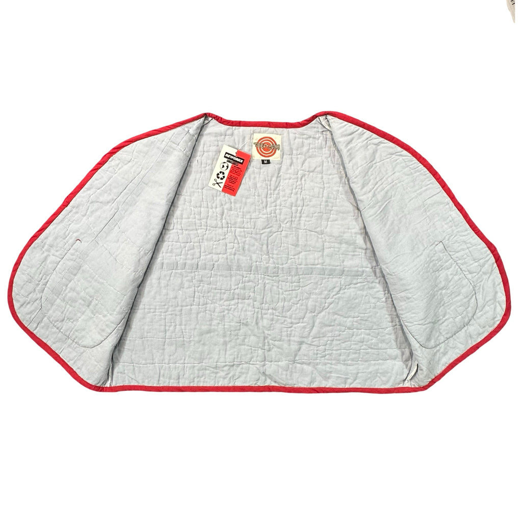 Sandlot Baseball M quilted vest rework - lining