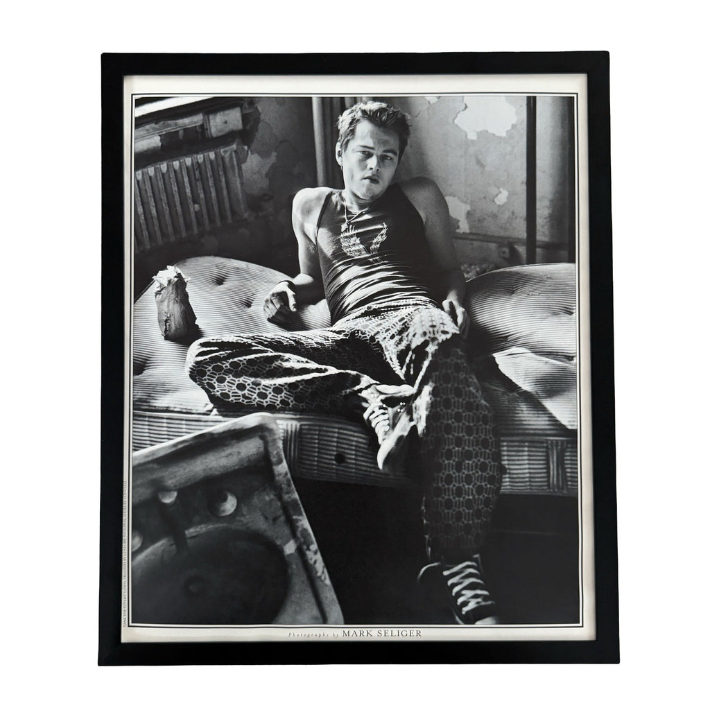 Vintage Leonardo DiCaprio Rolling Stone Photo 10x12 Framed Magazine Print