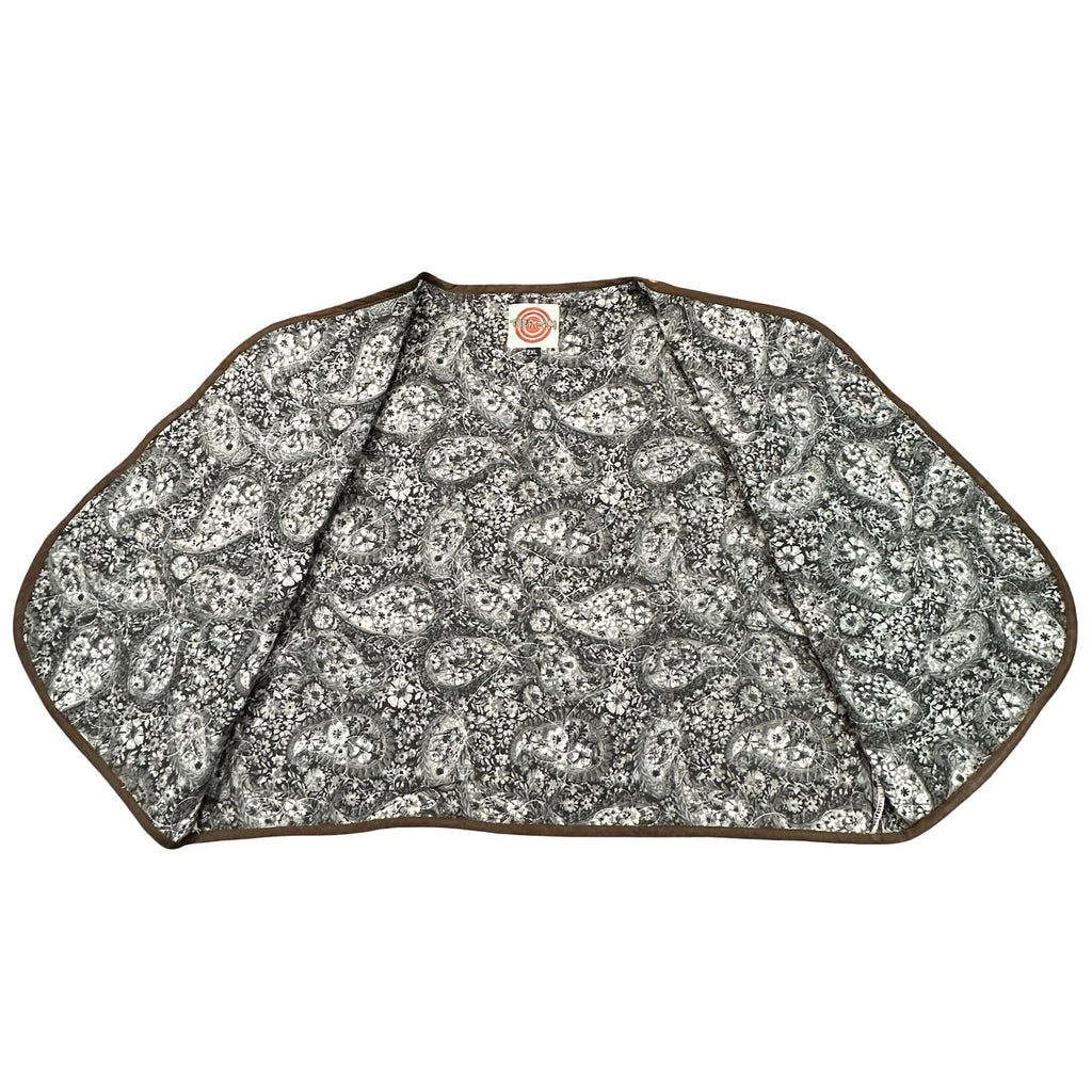 Woodland Patchwork 2XL quilted vest rework, interior lining