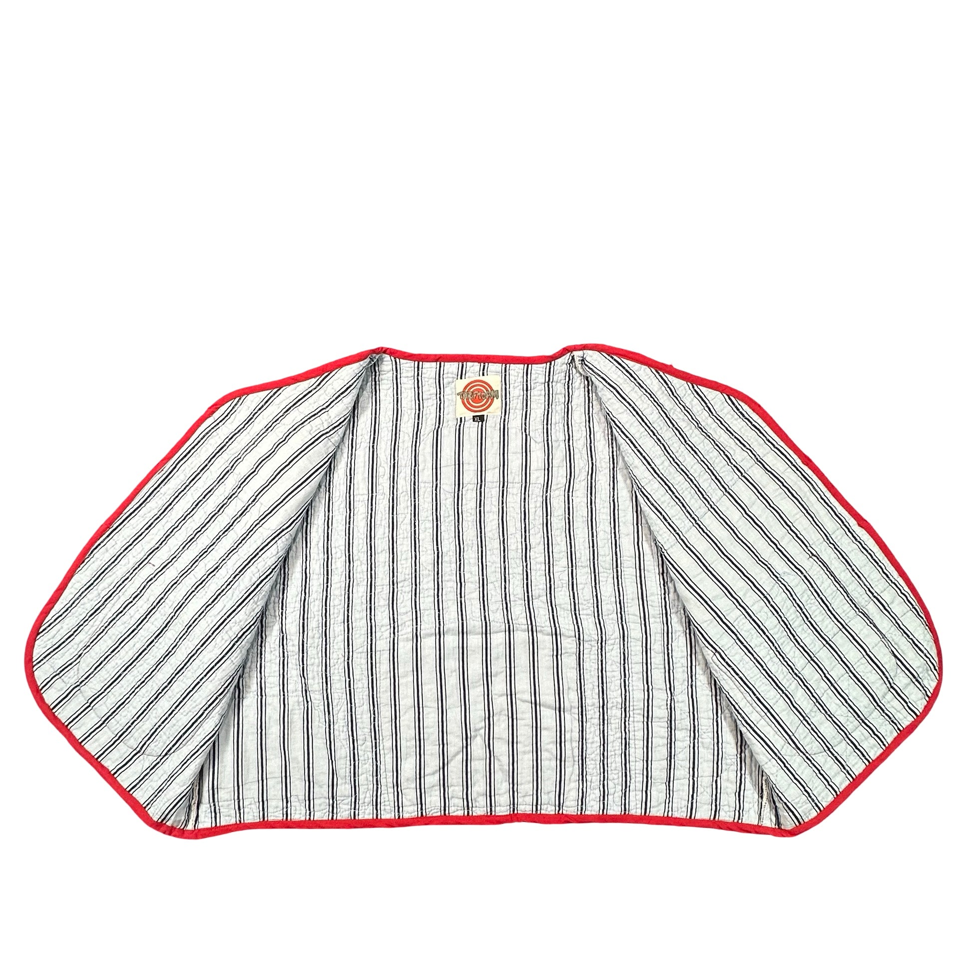 Firehouse Novelty XL quilted vest rework, inside lining