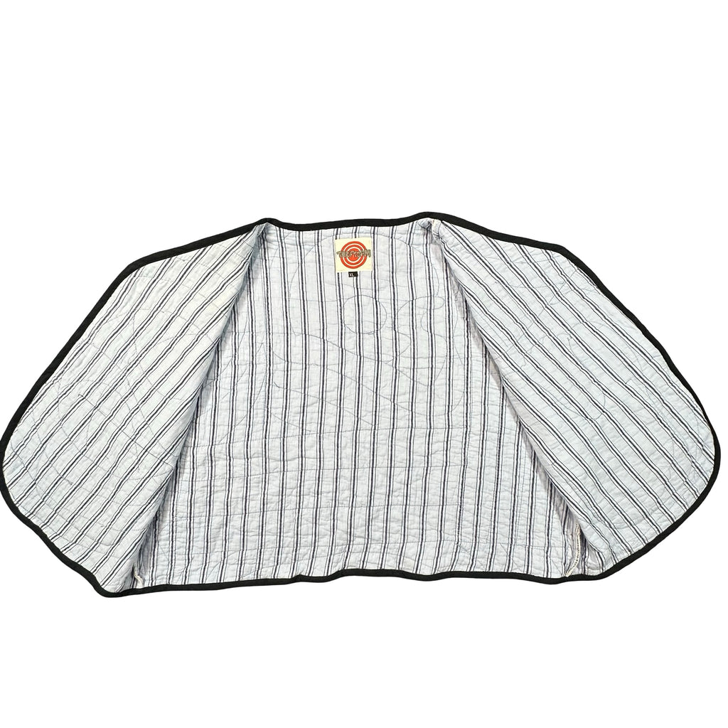 All Star Sports XL quilted vest rework, inside lining