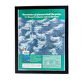 Newport Cigarettes Ski Mountains Vintage 1985 Menthol Cigarette Ad Print