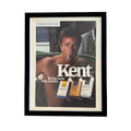 Kent Cigarettes It's the Taste That Counts Vintage 1984 Cigarette Ad Print