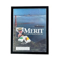 Merit Cigarettes World of Flavor Golden Gate Bridge Vintage 1985 Ad Print