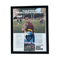 Army Reserve Team Up With Us Baseball Vintage 1980s Military Ad Print