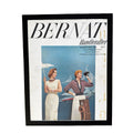 Bernat Handicrafter Vintage Knitting Book Cover Nautical Fashion Print