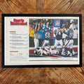 Lawrence Taylor Giants vintage magazine framed