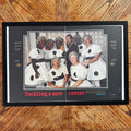 Tackling a New Career vintage magazine framed