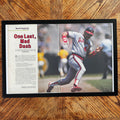 California Angels One Last Mad Dash vintage magazine framed