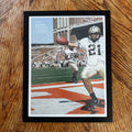 Taylor Stubblefield Purdue Touchdown Catch Framed Vintage Magazine Photo