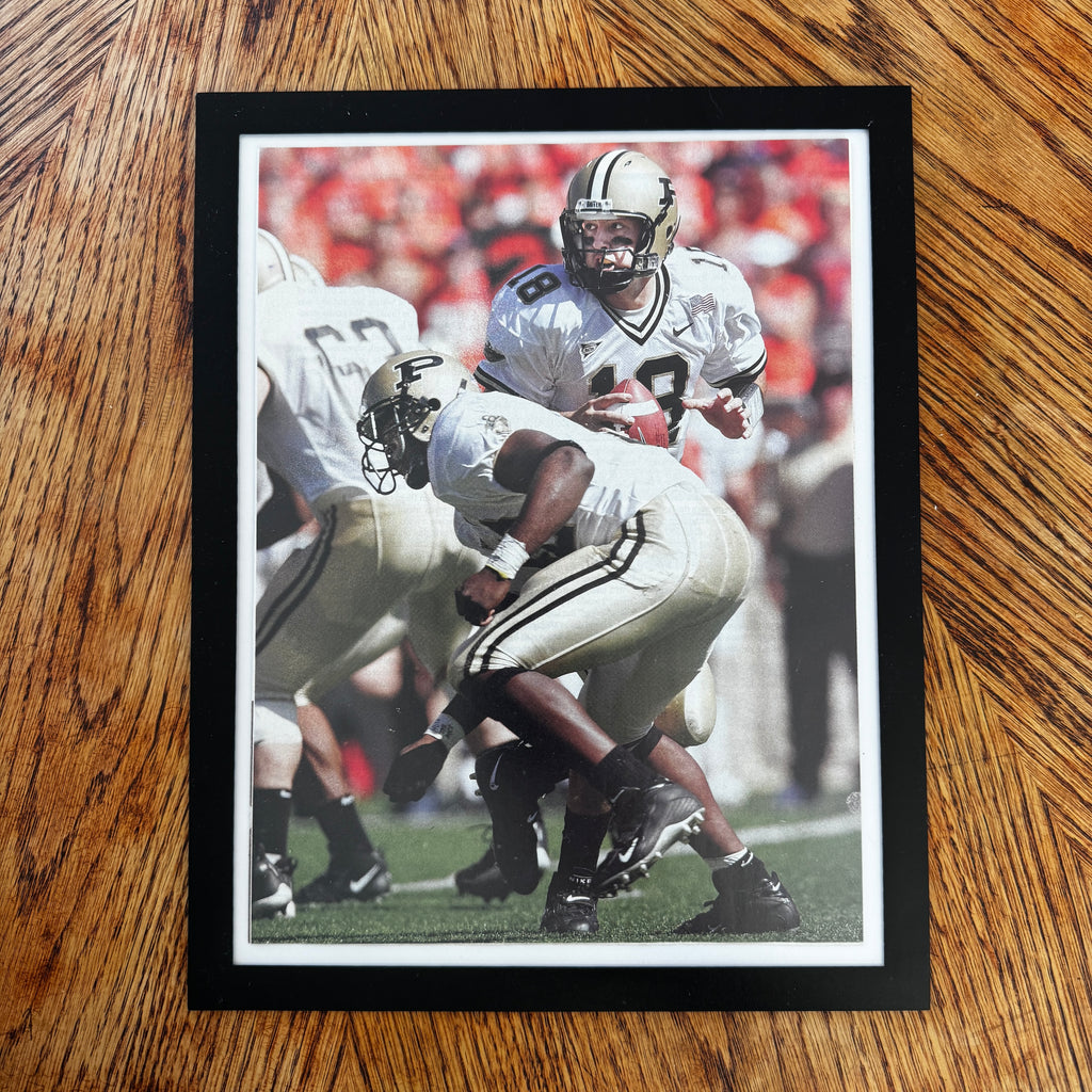 Kyle Orton Purdue Boilermakers Football 2004 Framed Vintage Magazine Photo