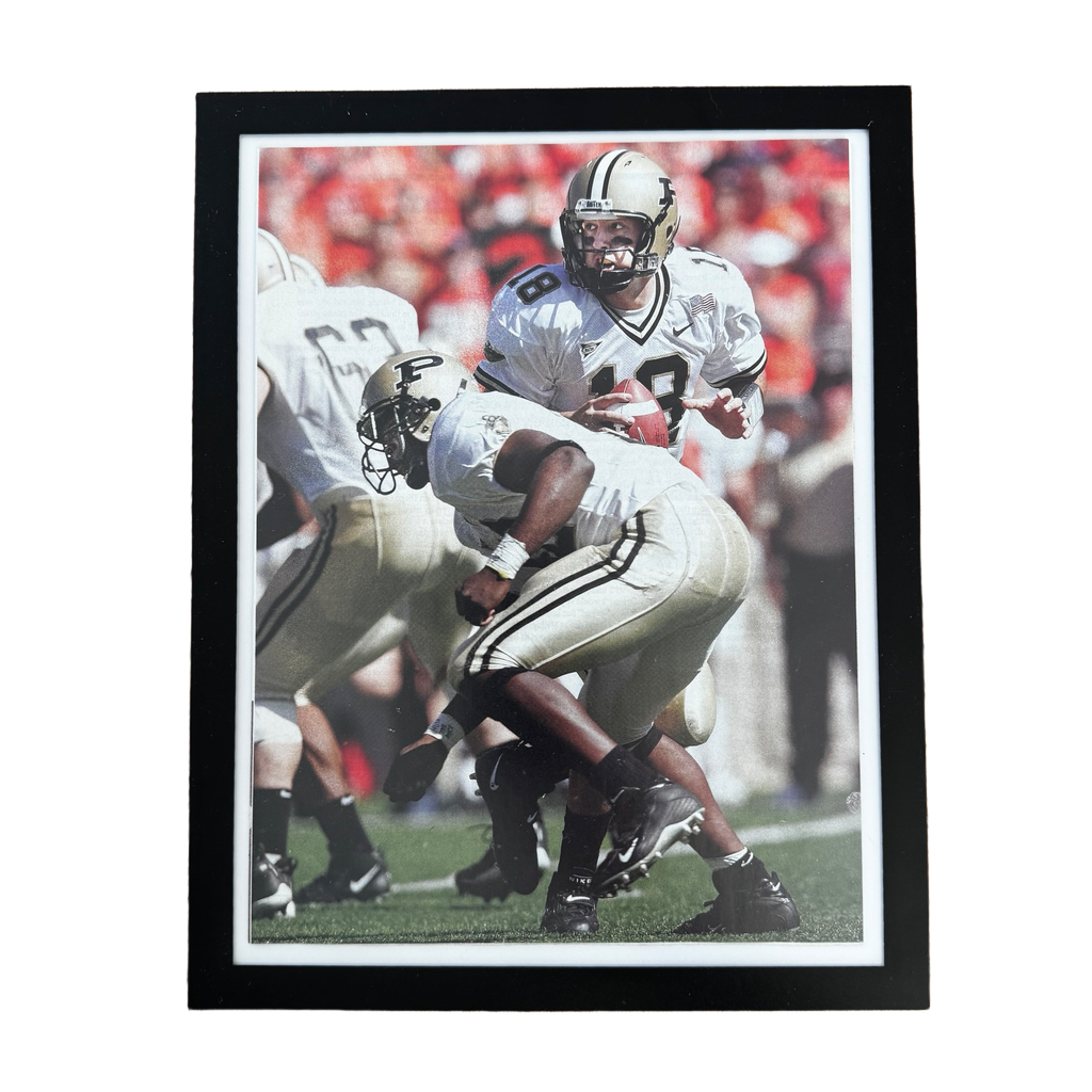 Kyle Orton Purdue Boilermakers Football 2004 Framed Vintage Magazine Photo