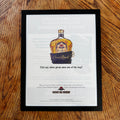 Crown Royal Pull Great Ones Out Of The Bag Whisky Framed Vintage Magazine Ad