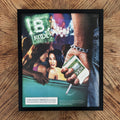 Vintage Kool Pool Hall Cigarette Ad 10x12 Framed Magazine Print