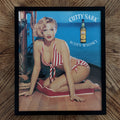 Vintage Cutty Sark Scots Whisky Pin Up Ad 10x12 Framed Magazine Print
