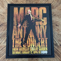 Vintage Marc Anthony HBO Madison Square Garden Ad 10x12 Framed Magazine Print