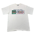 Vintage 2002 Notre Dame vs Stanford Game Day T-Shirt White JanSport Mens L
