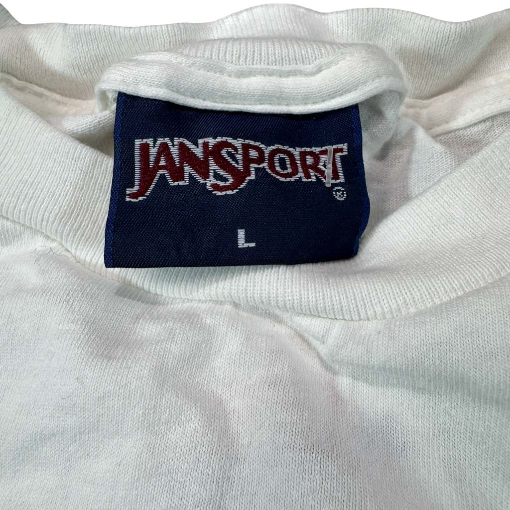 Vintage 2002 Notre Dame vs Stanford Game Day T-Shirt White JanSport Mens L