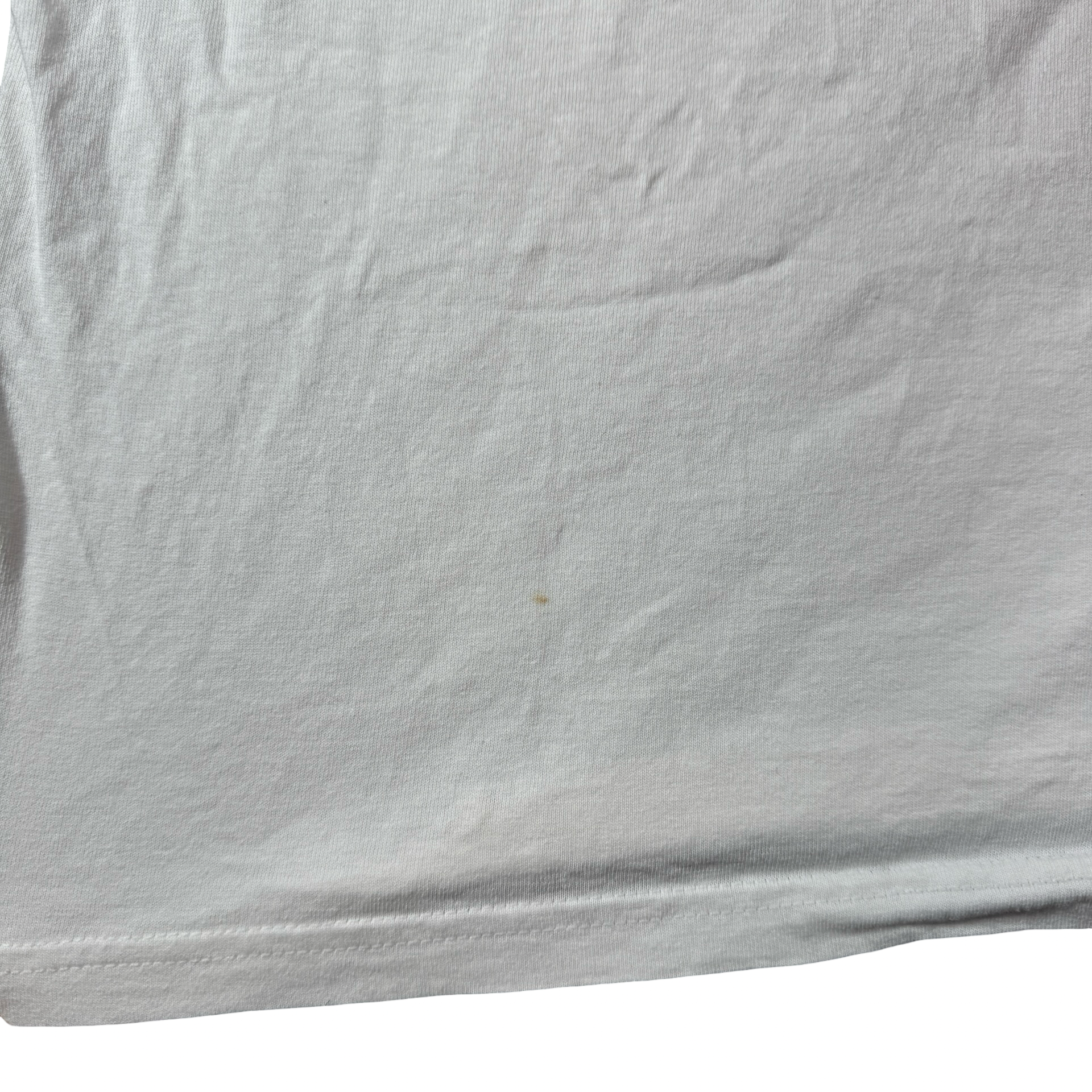 Vintage 2002 Notre Dame vs Stanford Game Day T-Shirt White JanSport Mens L