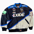 Vintage 2000 NASCAR Exide Roush Racing Ford Jacket JH Design Made in USA Mens L