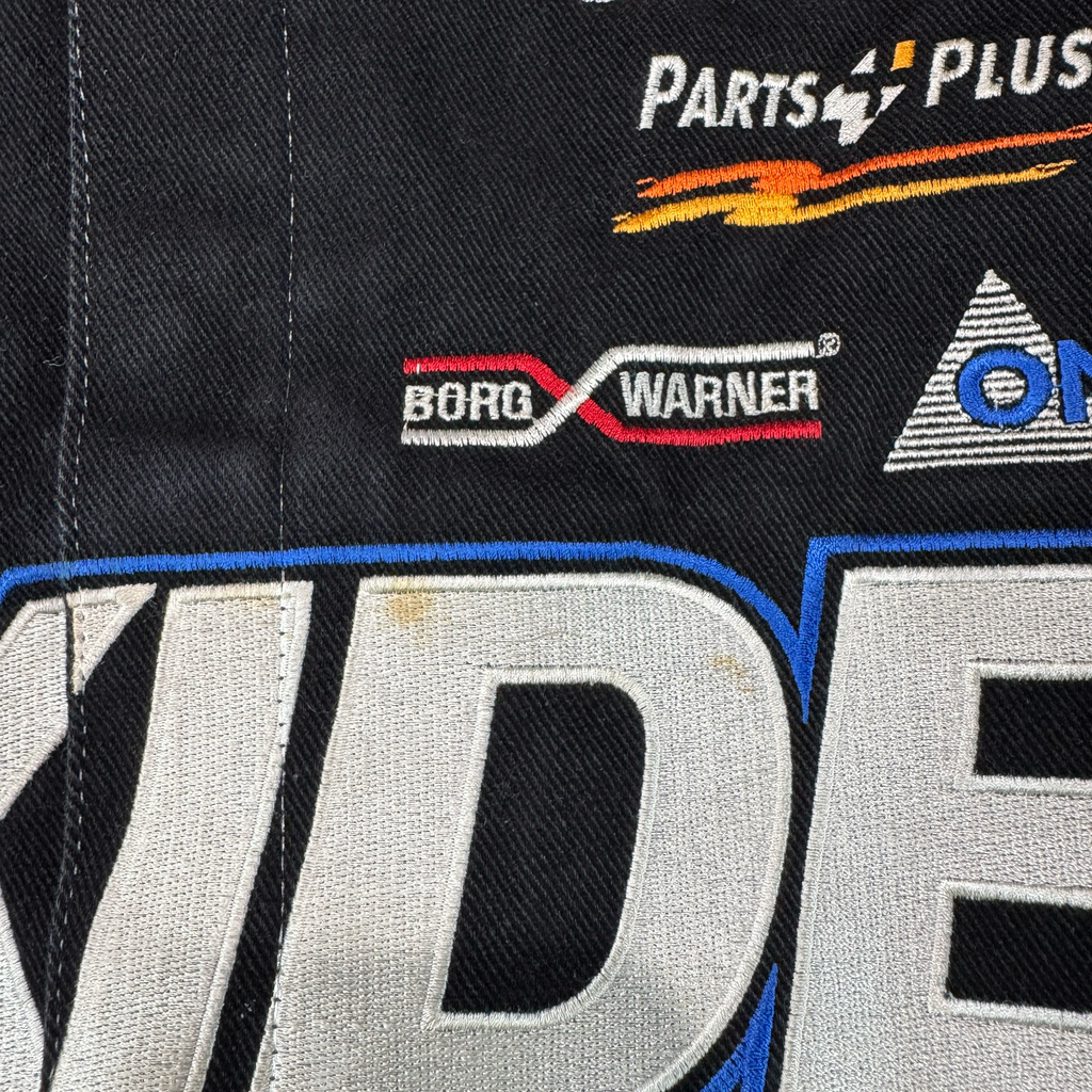 Vintage 2000 NASCAR Exide Roush Racing Ford Jacket JH Design Made in USA Mens L